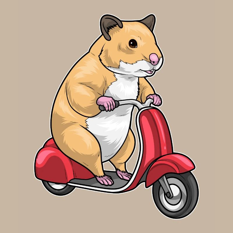 Hamster Motorroller