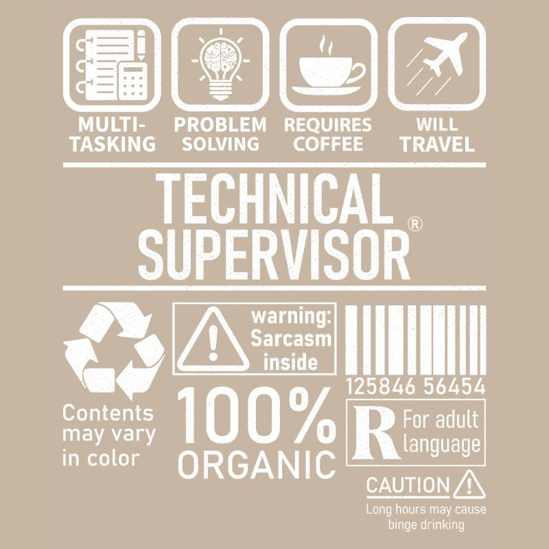 Technical Supervisor multi tasking problem solving