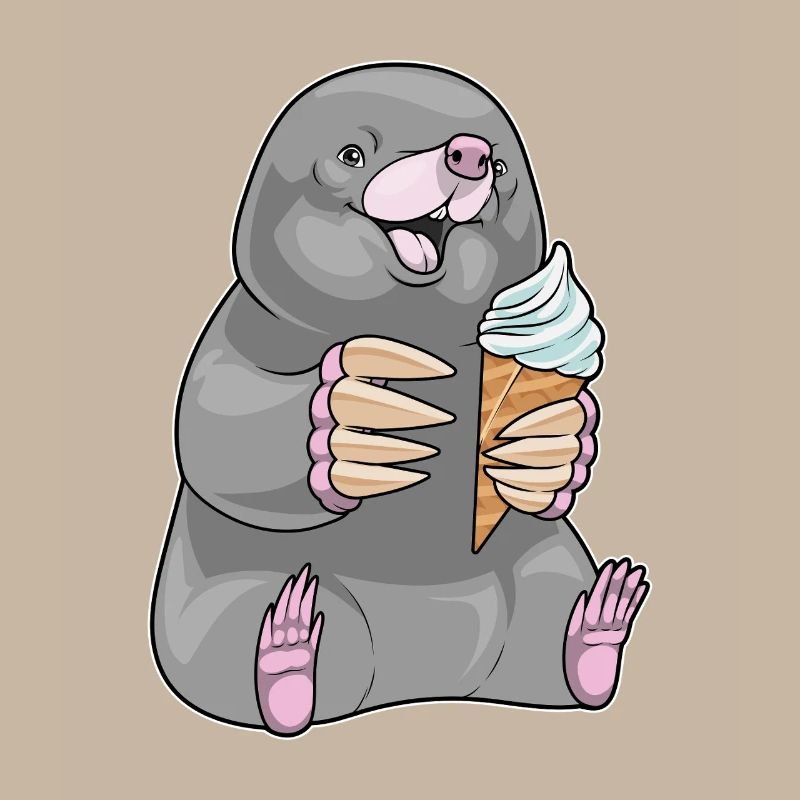 Glace Mole Waffle