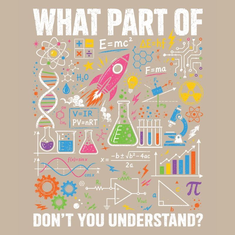 Physik Mathe Science Spruch Shirt