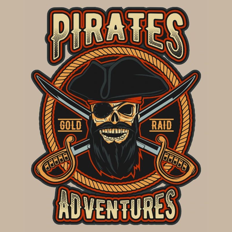 Pirate Gold Raid Patch