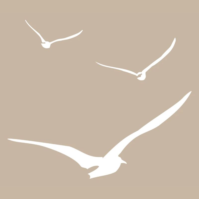 vol de mouettes