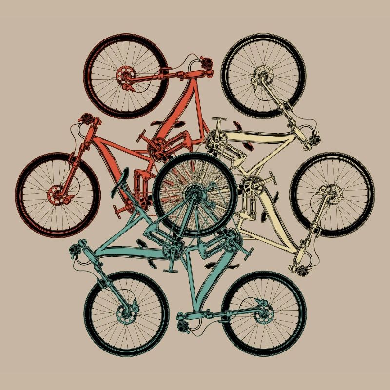 Bike Stack Collage