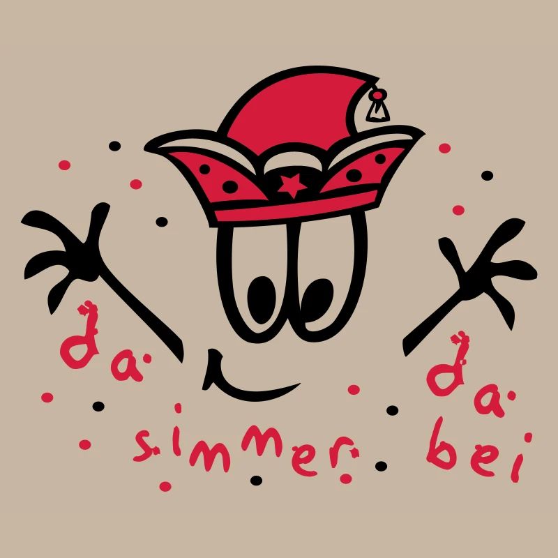 Fasching mit Konfetti, Karneval