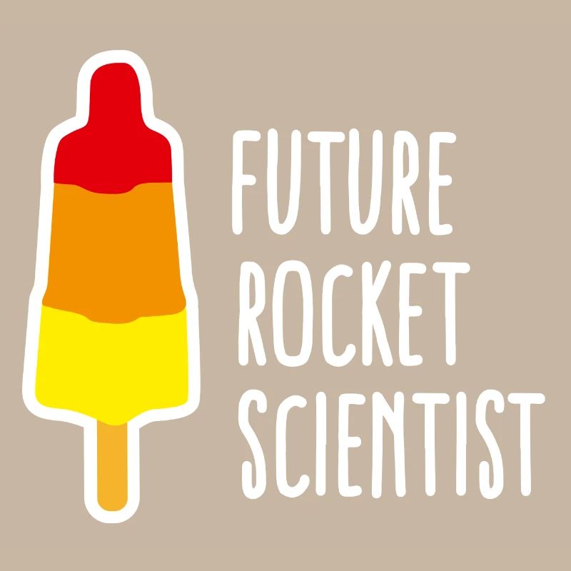 Future rocket scientist popsicle rocket graduation