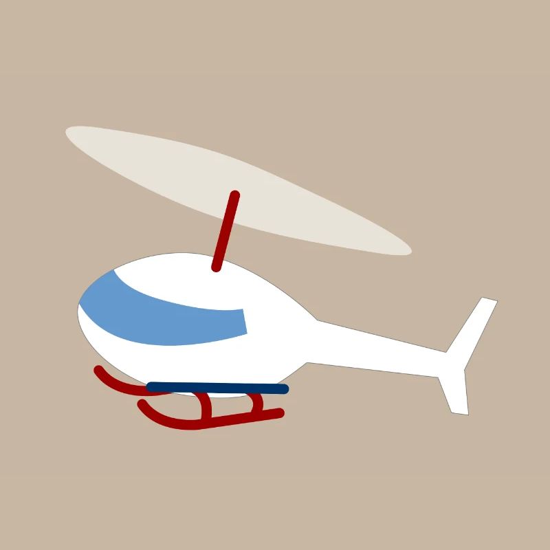 Hélicoptère blanc