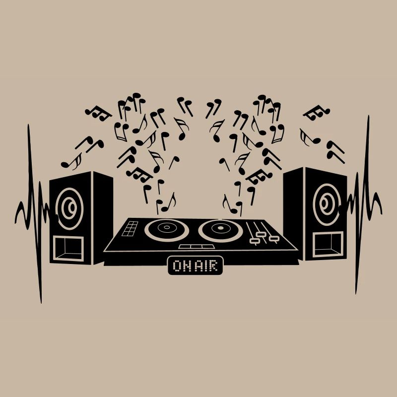 Discotheque turntable