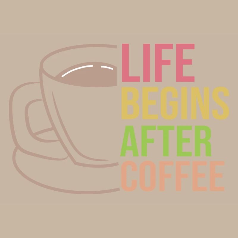 Kaffeetasse Statement Kaffee Trinken Koffein