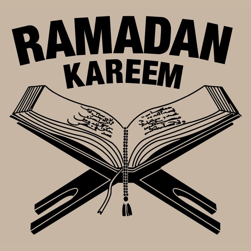 Quran with the text 'Ramadan' above it