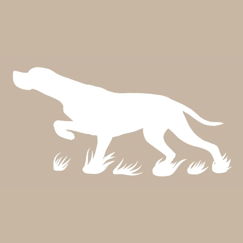 Pointer protruding (white)