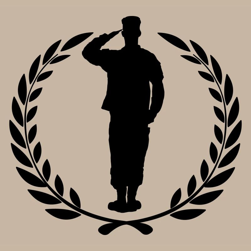 Hommage à la couronne de laurier du soldat