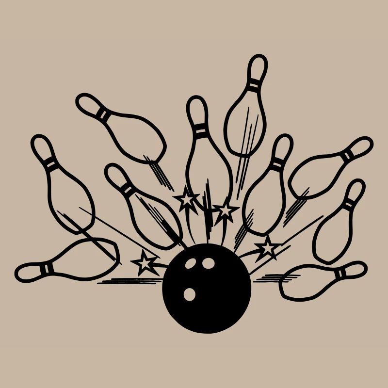 Frappe de bowling