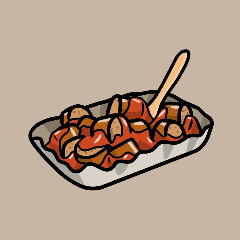 Berlin Currywurst Bratwurst Wurst Curry Grill