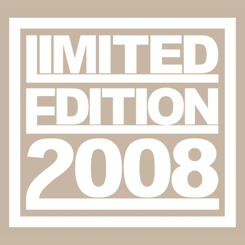 Edition Limitée 2008 Design Anniversaire