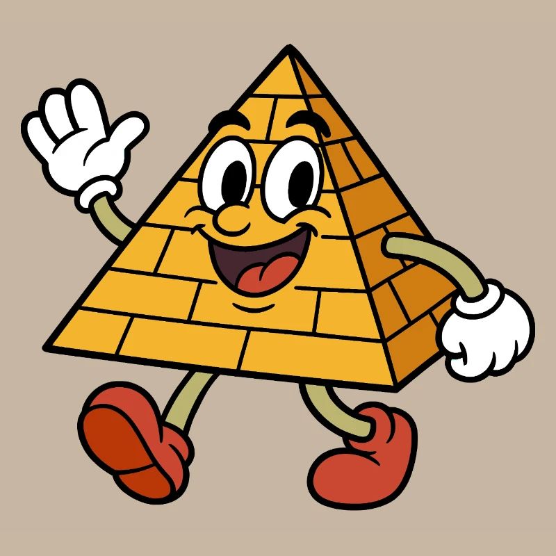 Talking wacky pyramid
