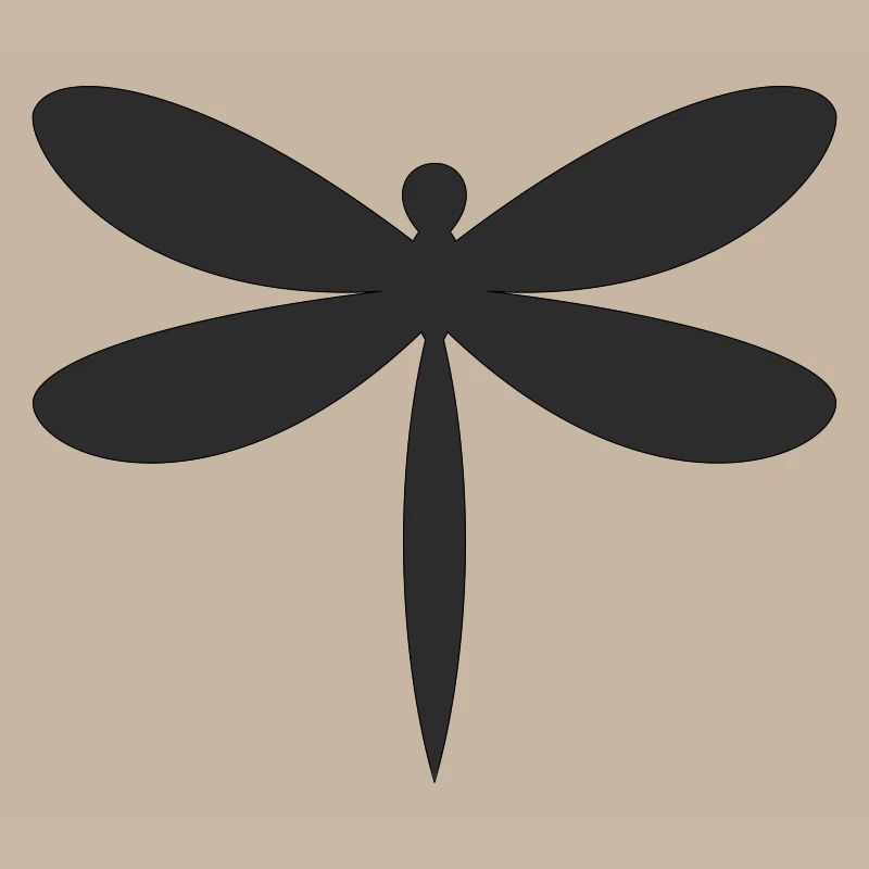 Dragonfly Silhouette