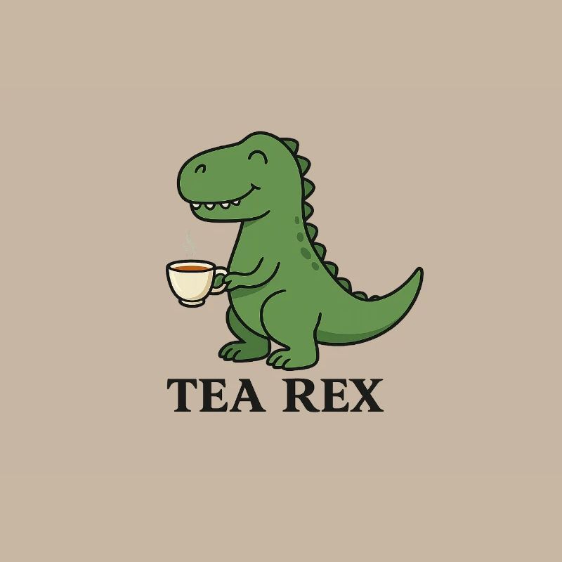 Tea Rex Dino with Tea