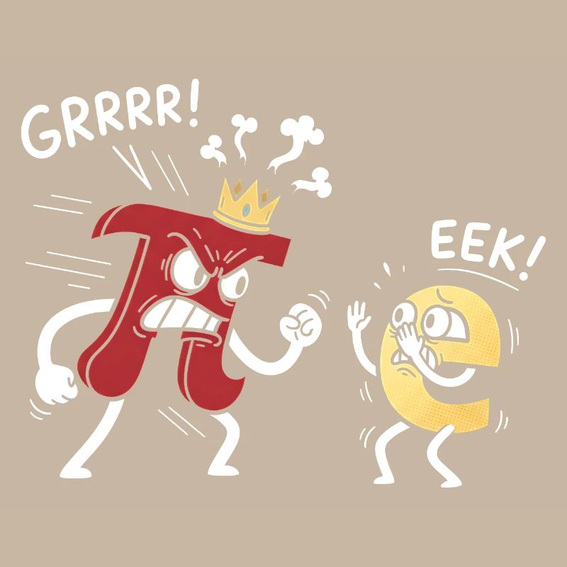 Mathematics Constants Pi Threatened e Comic
