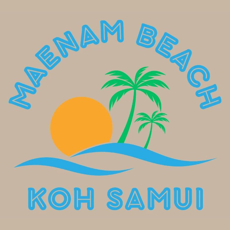 Plage de Mae Nam Koh Samui
