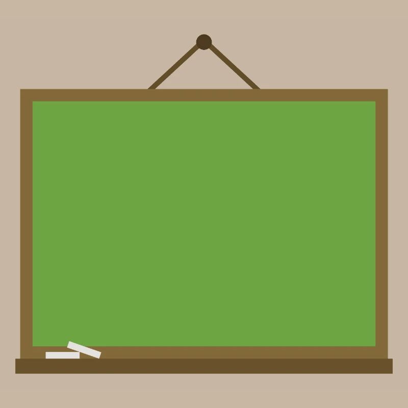 Tableau noir de l’école