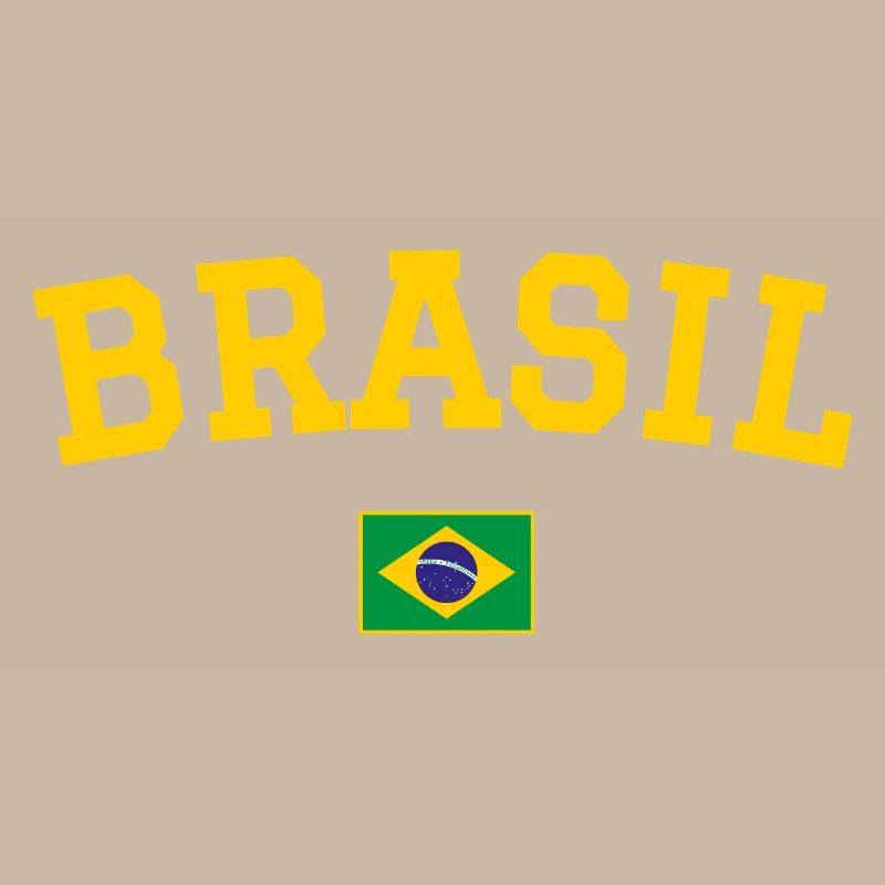 Drapeau du Brésil jaune