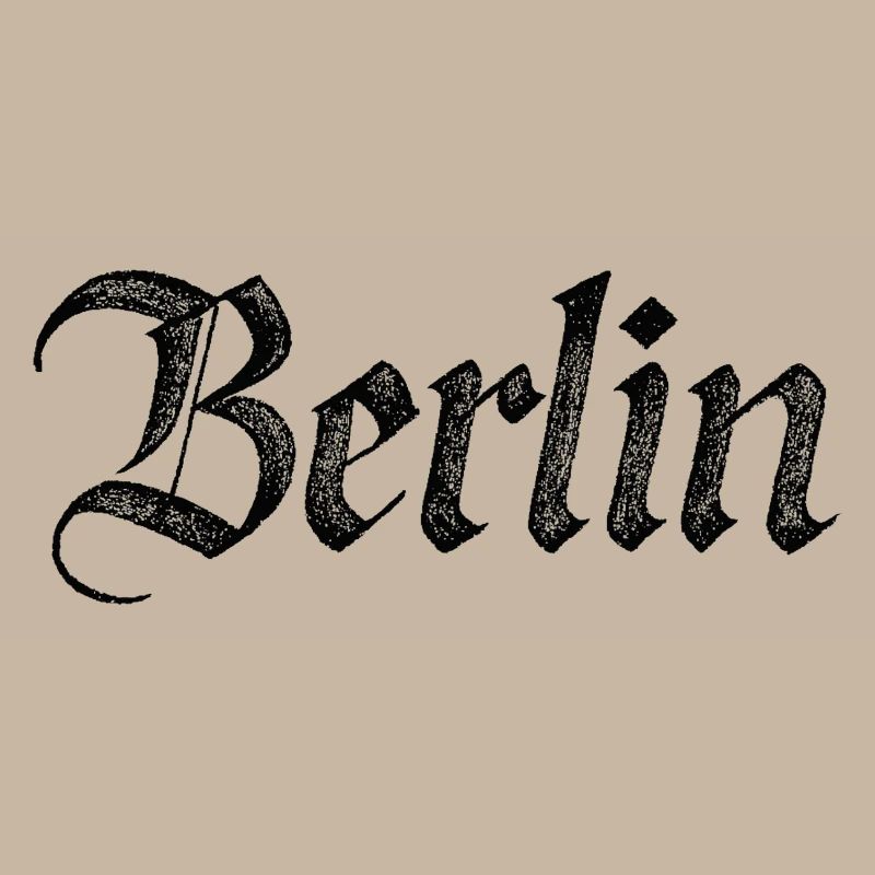 Berlin Gothic Script Vintage Black