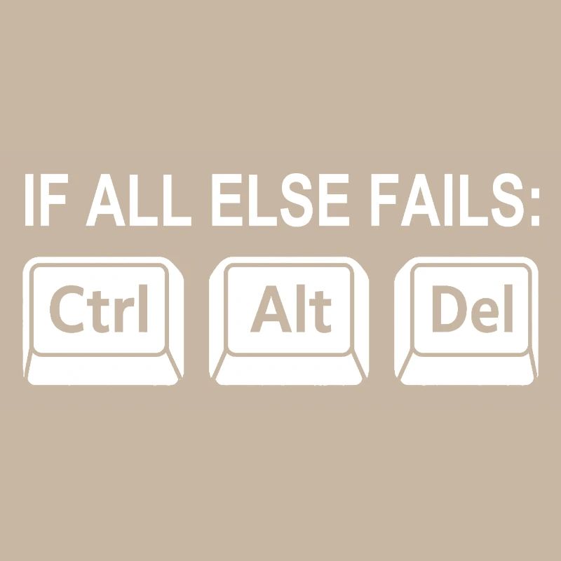 Programmer Shortcut Geek IT Support Computer