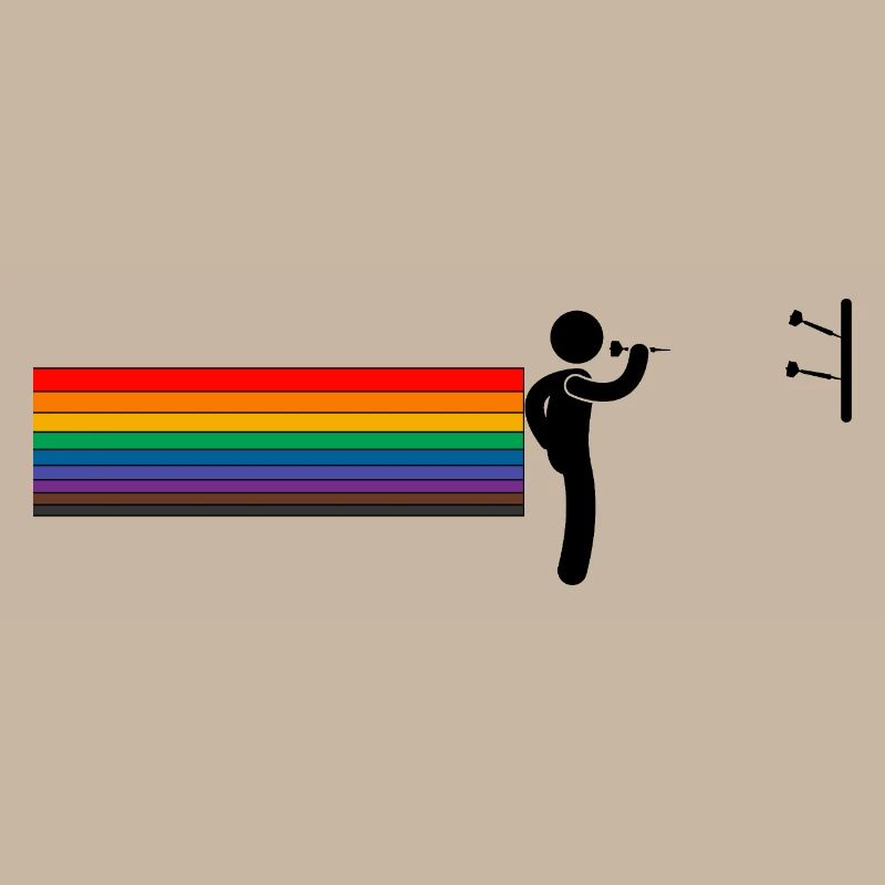 Rainbow Darter – Throw with Pride