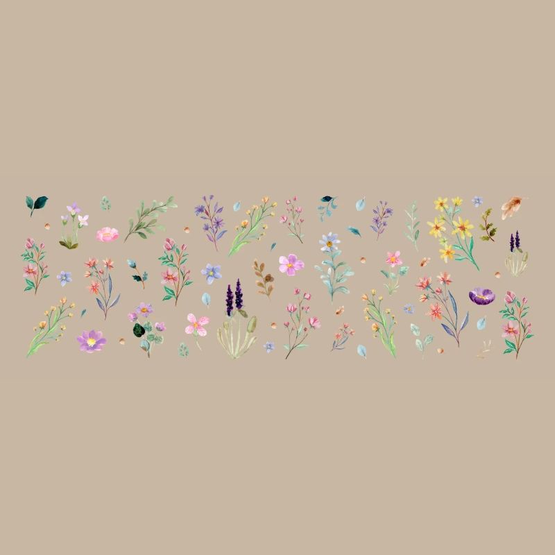 Midnight Bloom Botanical Print