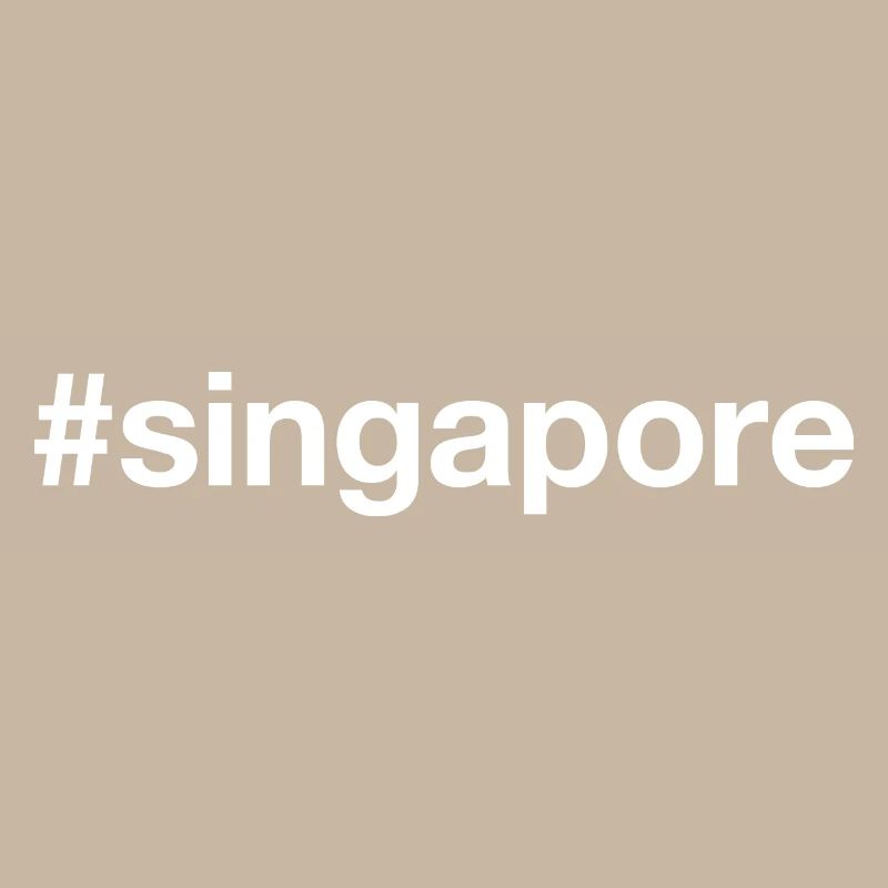 Hashtag Singapour Singapur