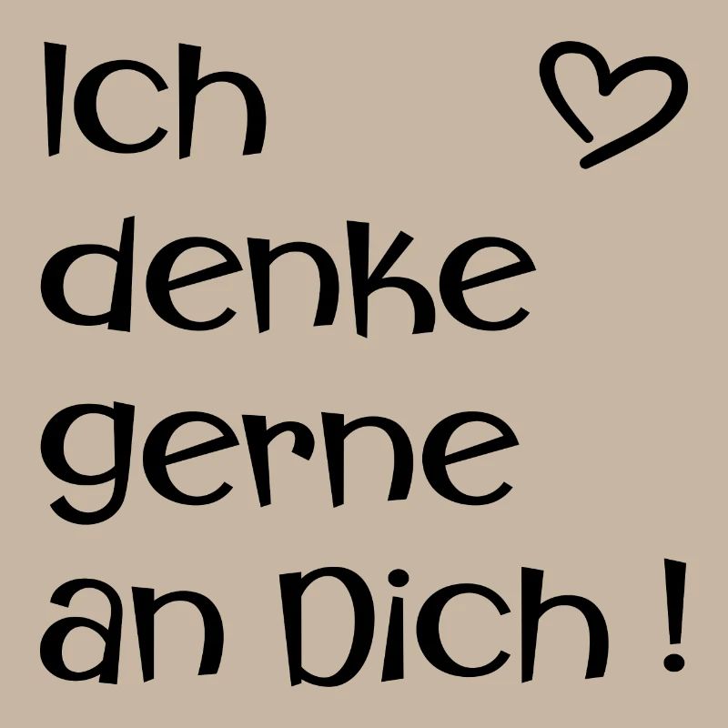 Ich denke gerne an Dich - Liebe