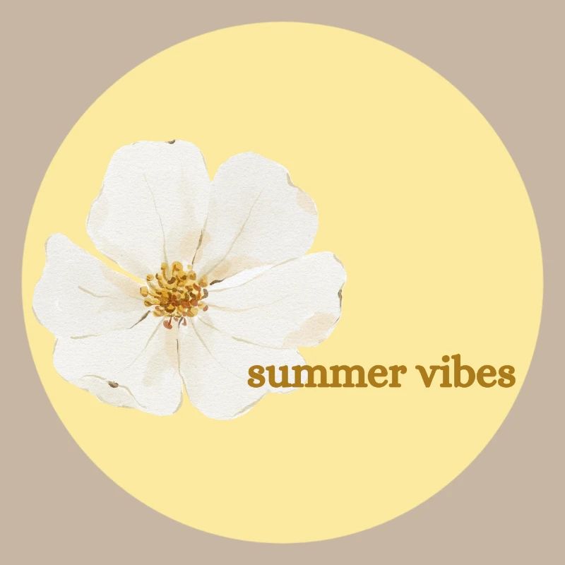 Summer Vibes Blossoms Design