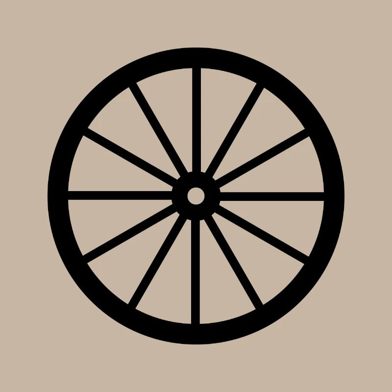 Roue de chariot