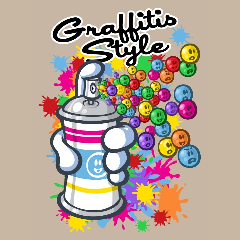 Graffitis cartoon style
