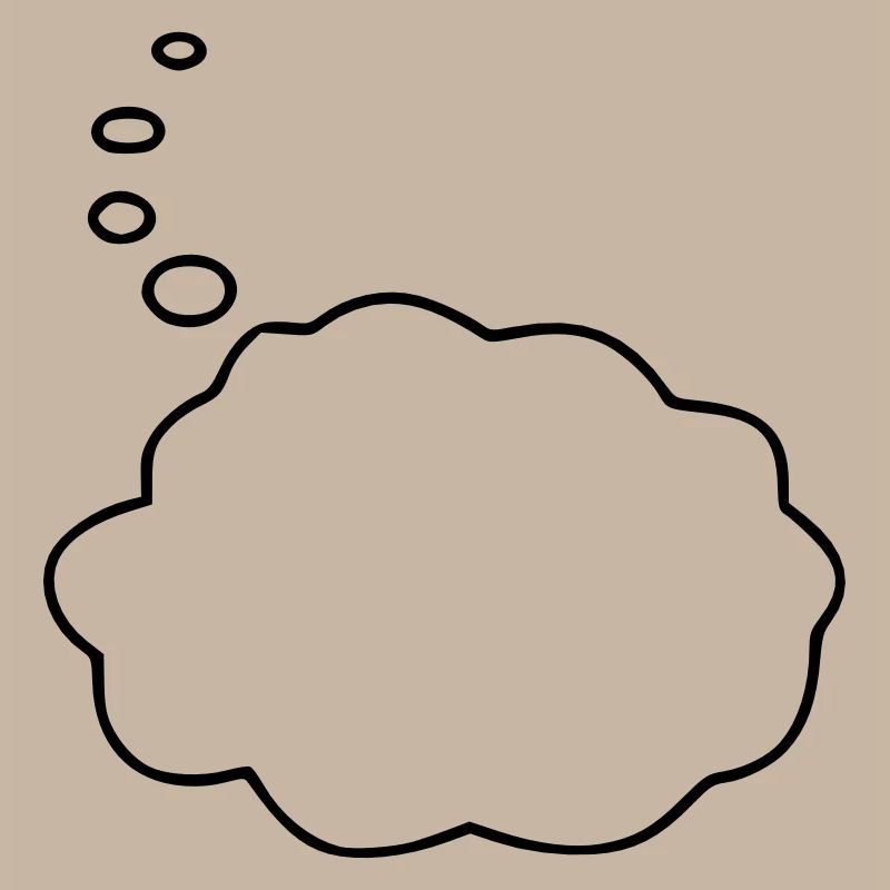 Speech Bubble / Thought Bubble