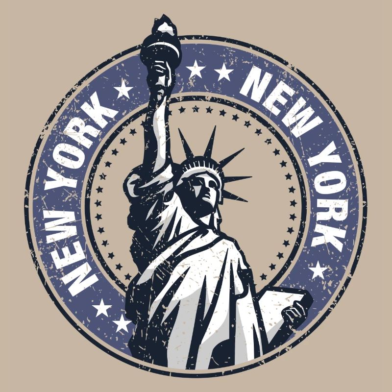 Cocarde de la Statue de la Liberté, NYC