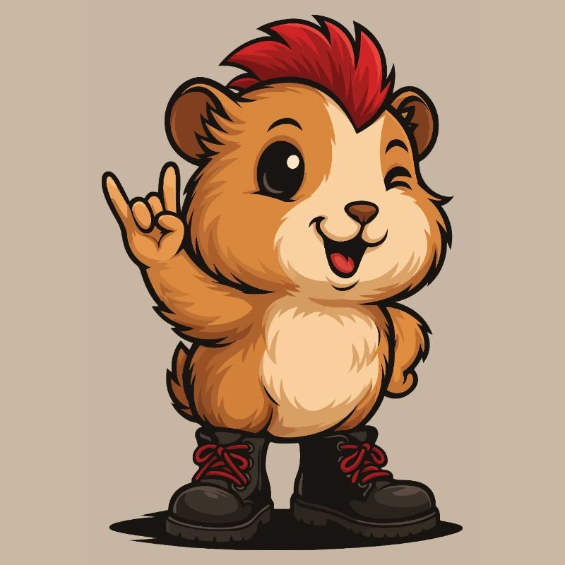 Punk Rock Cochon d’Inde