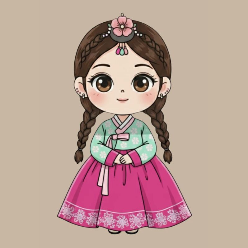Chibi Hanbok Süßigkeiten-Traum Chaewon