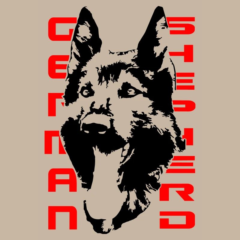 Wunderschöner Schäferhund Kopf