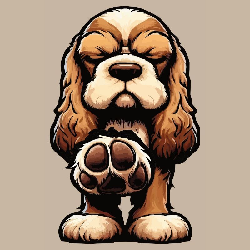Cocker Spaniel Cocker Chien Cocker Propriétaire de cocker Spaniel