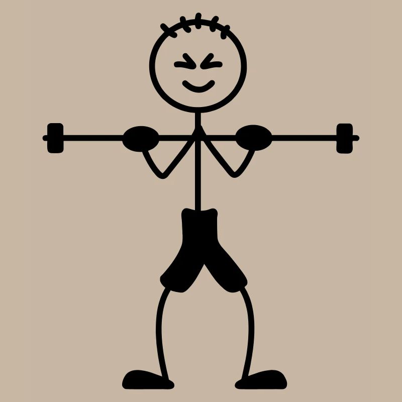 Musculation avec beaucoup de poids