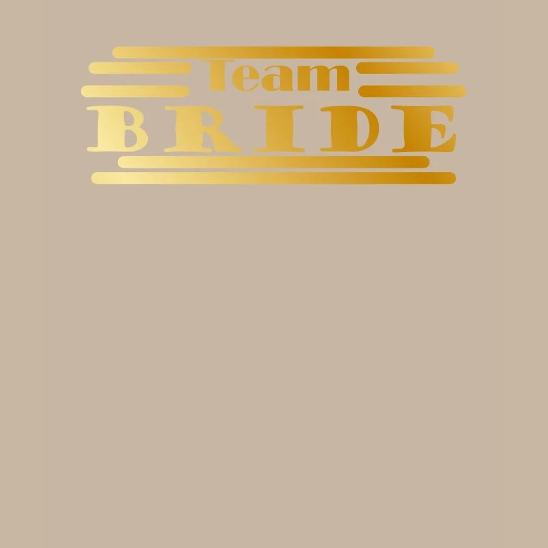 Team Bride en or