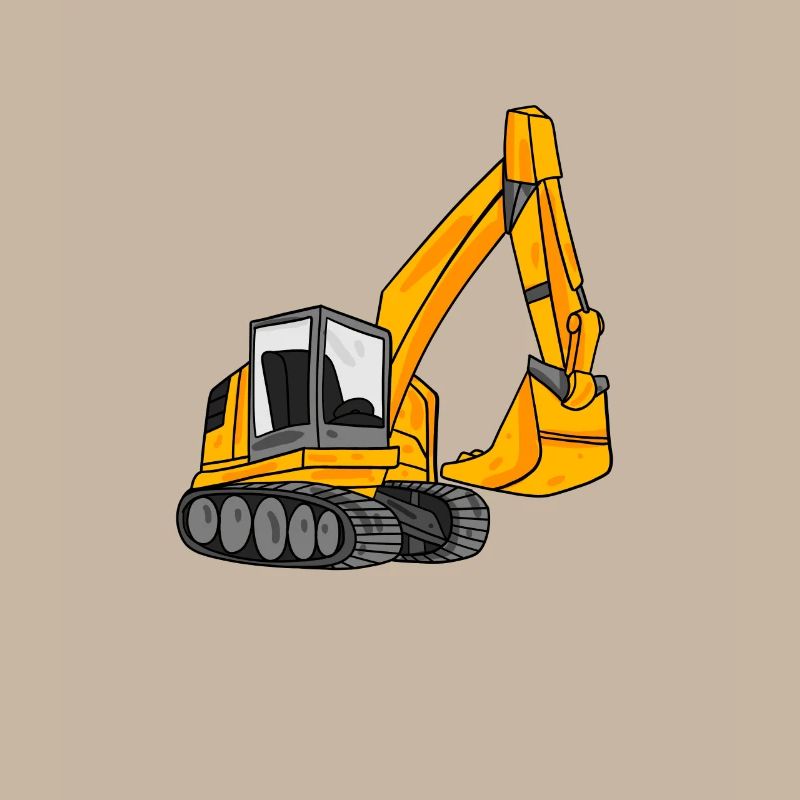 Bagger Baggerfahrer Geschenk