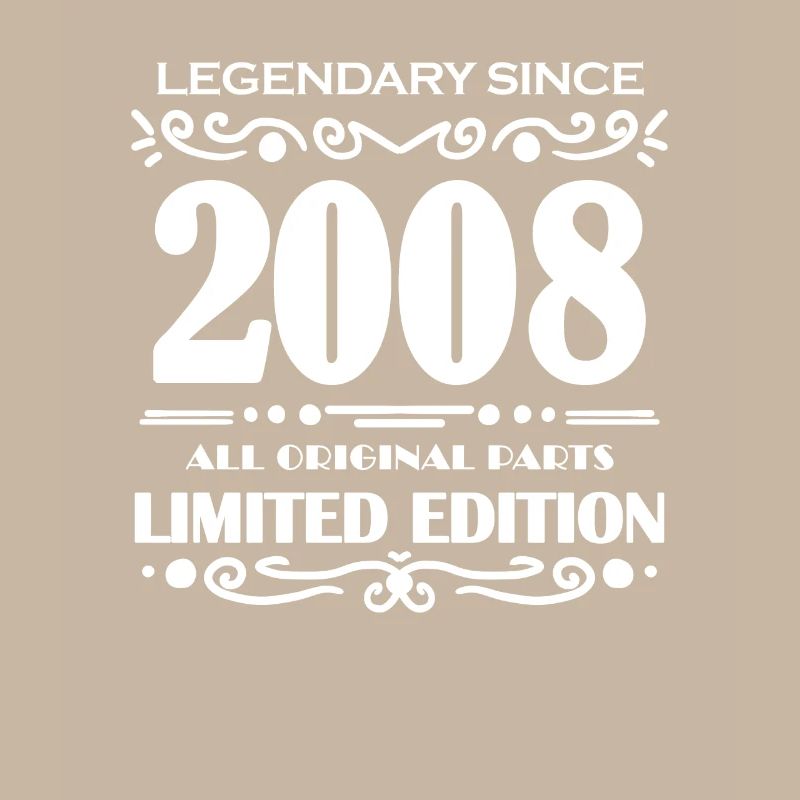 2008 - Né 2008 - Année de construction 2008