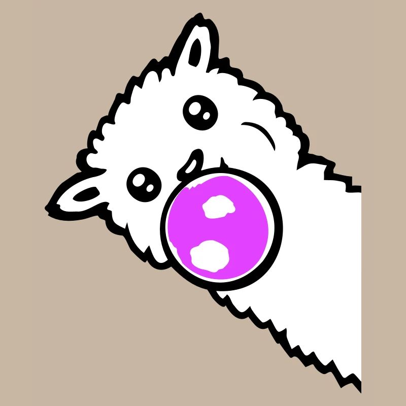 Lama Bubbles Side Side Côté Cool Mignon