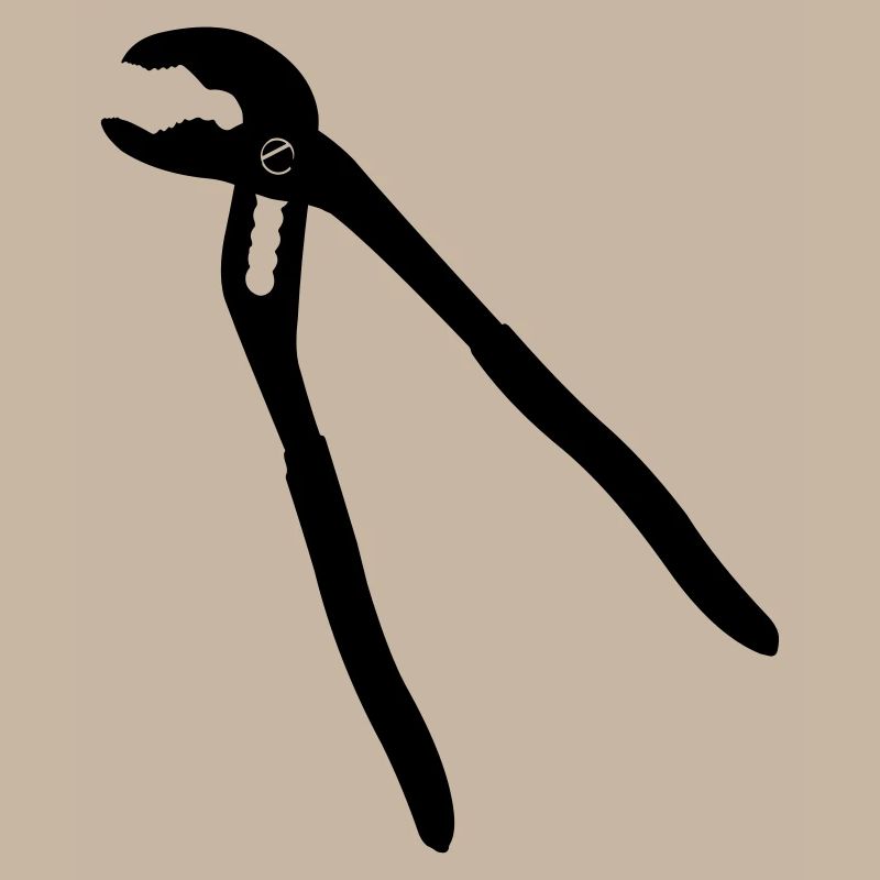 Water pump pliers open