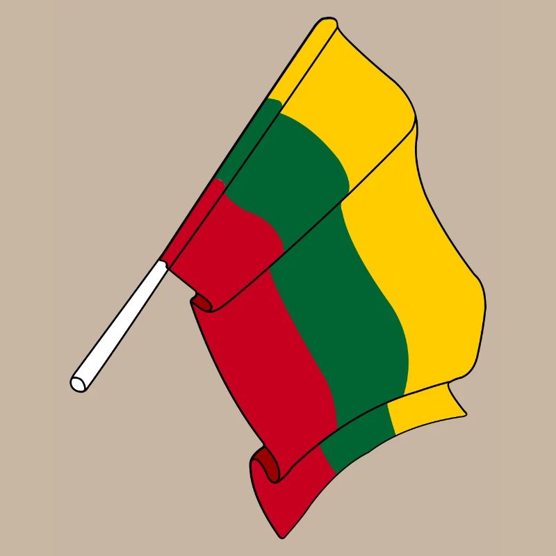 Flag Lithuania