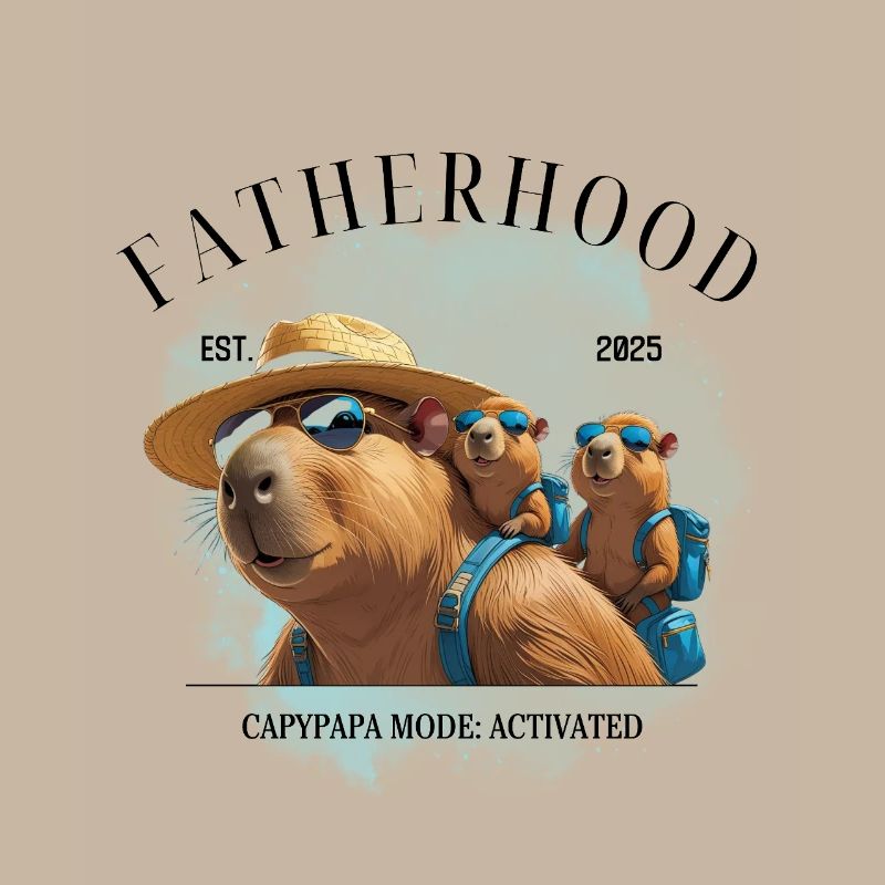 Paternité EST. 2025 – Mode Capypapa activé