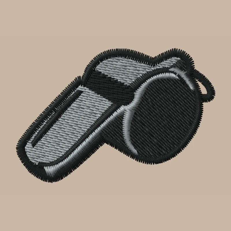 Embroidered Pipe