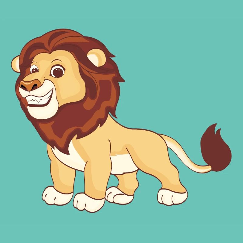 Ein prächtiger Löwe